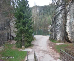 Vstup do skal, Pískovna