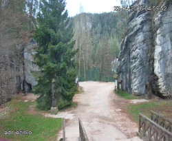 Vstup do skal, Pískovna