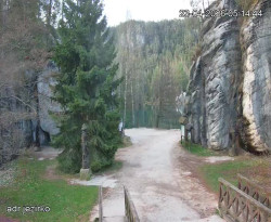 Vstup do skal, Pískovna