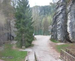 Vstup do skal, Pískovna