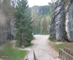 Vstup do skal, Pískovna