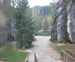 Vstup do skal, Pískovna