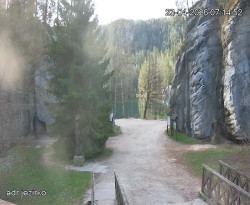 Vstup do skal, Pískovna