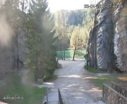 Vstup do skal, Pískovna