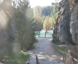 Vstup do skal, Pískovna