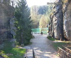 Vstup do skal, Pískovna