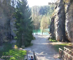 Vstup do skal, Pískovna