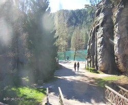 Vstup do skal, Pískovna