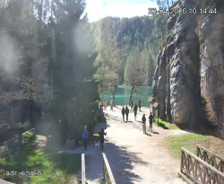 Vstup do skal, Pískovna