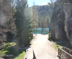 Vstup do skal, Pískovna