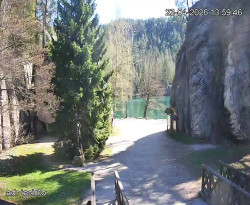 Vstup do skal, Pískovna