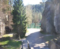 Vstup do skal, Pískovna