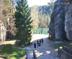 Vstup do skal, Pískovna