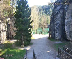 Vstup do skal, Pískovna