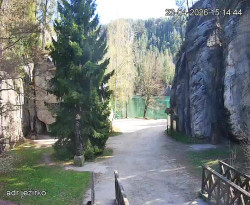 Vstup do skal, Pískovna