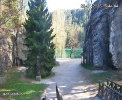 Vstup do skal, Pískovna