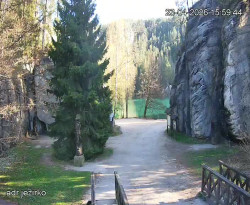 Vstup do skal, Pískovna