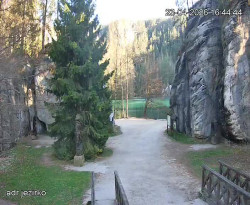 Vstup do skal, Pískovna