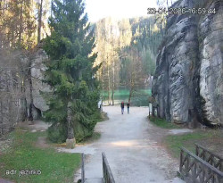 Vstup do skal, Pískovna