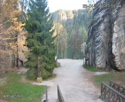 Vstup do skal, Pískovna