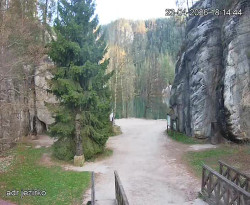 Vstup do skal, Pískovna