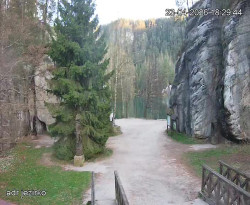 Vstup do skal, Pískovna