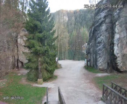 Vstup do skal, Pískovna