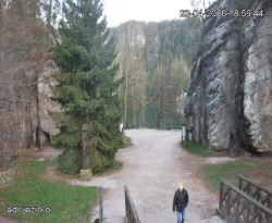 Vstup do skal, Pískovna