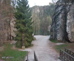 Vstup do skal, Pískovna