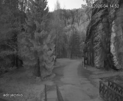 Vstup do skal, Pískovna