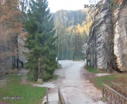 Vstup do skal, Pískovna