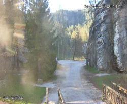 Vstup do skal, Pískovna