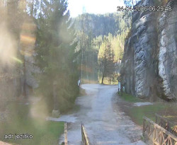 Vstup do skal, Pískovna