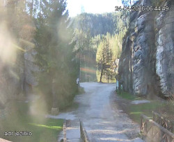 Vstup do skal, Pískovna