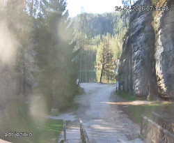 Vstup do skal, Pískovna