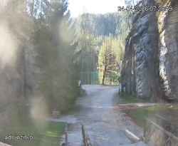 Vstup do skal, Pískovna