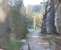 Vstup do skal, Pískovna