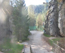 Vstup do skal, Pískovna