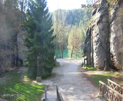 Vstup do skal, Pískovna