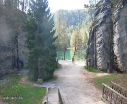 Vstup do skal, Pískovna