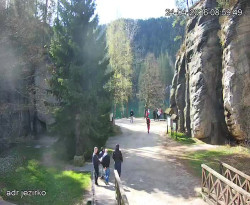 Vstup do skal, Pískovna