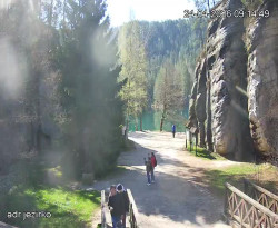 Vstup do skal, Pískovna