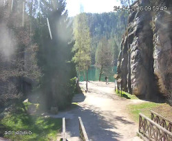 Vstup do skal, Pískovna