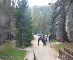 Vstup do skal, Pískovna