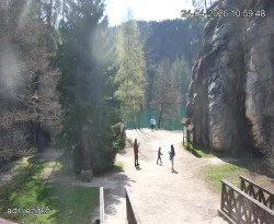 Vstup do skal, Pískovna