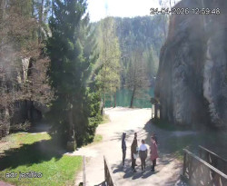 Vstup do skal, Pískovna