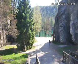 Vstup do skal, Pískovna