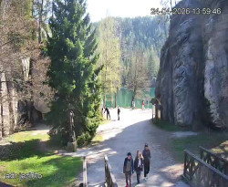 Vstup do skal, Pískovna