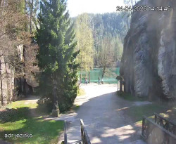 Vstup do skal, Pískovna