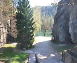 Vstup do skal, Pískovna